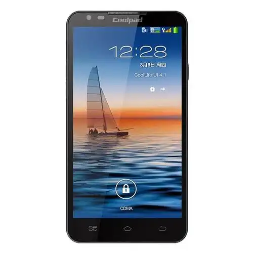 内蒙专供包邮酷派5951合约机冰海蓝四核12ghz处理器55寸大屏200w800w