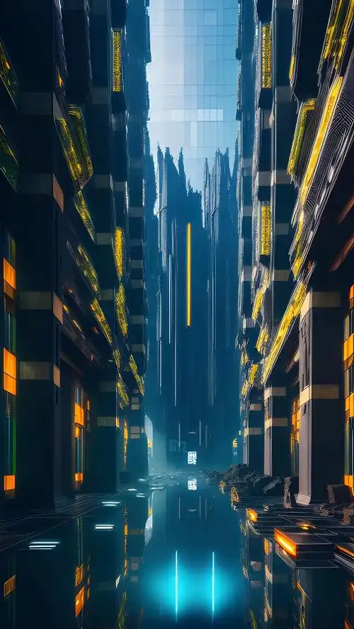 科幻风未来建筑高清手机壁纸,130张大合集