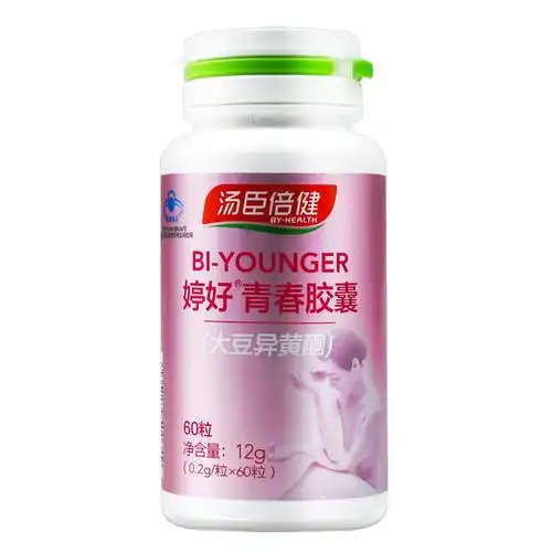 汤臣倍健大豆异黄酮雌激素更年期婷好青春胶囊女内分泌60粒正品视频