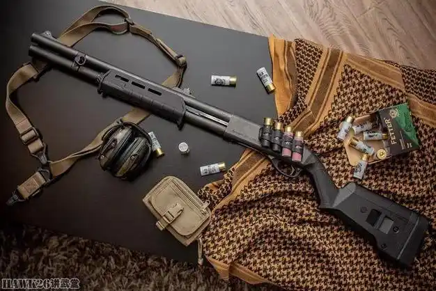 俄罗斯博主讲述如何改装雷明顿870泵动霰弹枪首选magpul套件