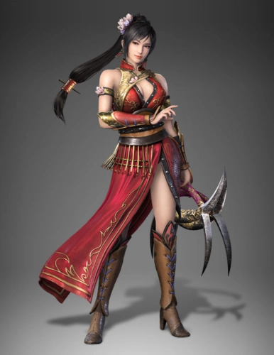 【gd游戏图鉴】vol.93 真三国无双8 全女武将图鉴