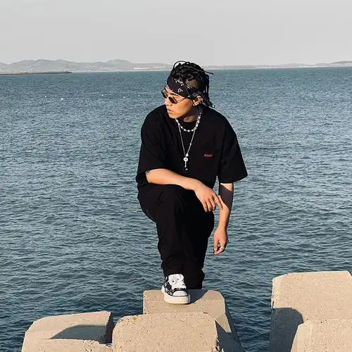 bang刘聪keyl同款21ss0731csc系列手势印花说唱t恤