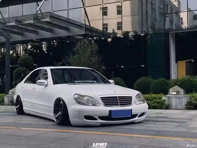 动感姿态 奔驰s级改装airbft气动避震案例
