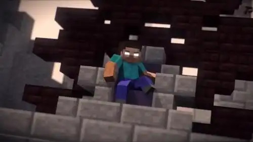 我的世界:him曾是反派角色你知道吗?史蒂夫为保护家园差点牺牲