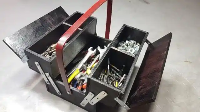 牛人自己动手diy多功能工具箱,功能强大容纳广,老师傅抢着要