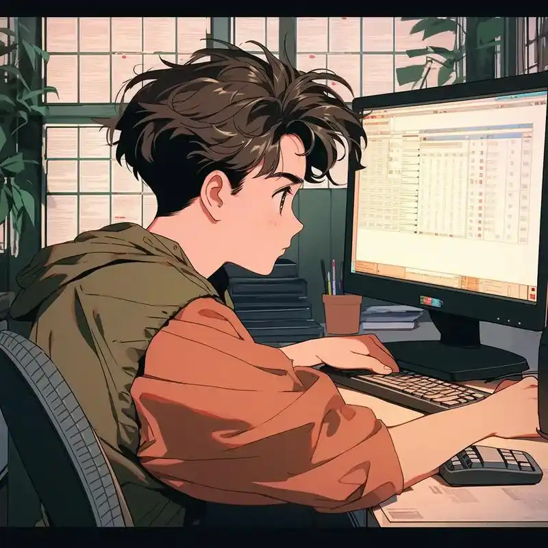 职业头像程序员 - 抖音