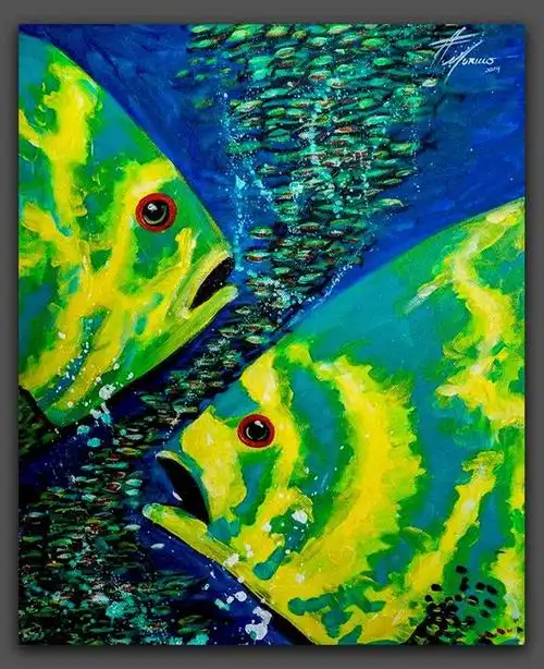 暖色调,暖色调儿童画(鲜艳强烈的冷暖对比图片)