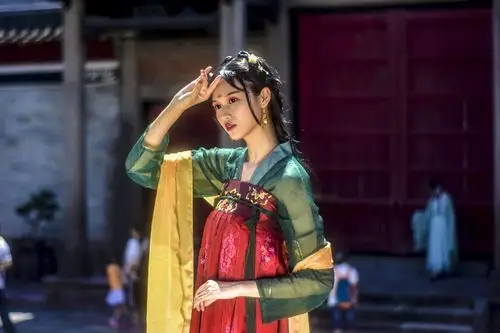 沙湾古镇——昔日古装_人像_poco摄影