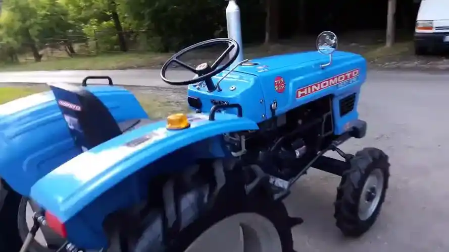 日本hinomoto best e18小型拖拉机,马力十足