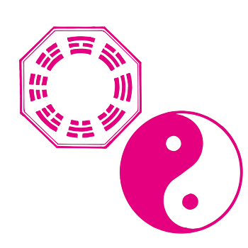 宗教道教八卦矢量素材