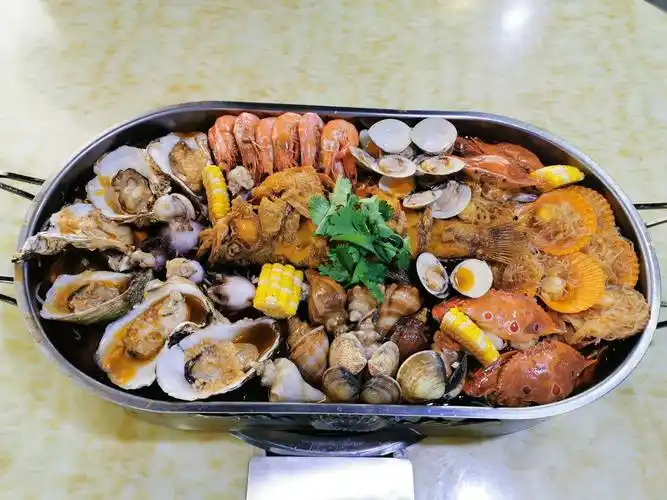 蒸尚鲜海鲜汽锅