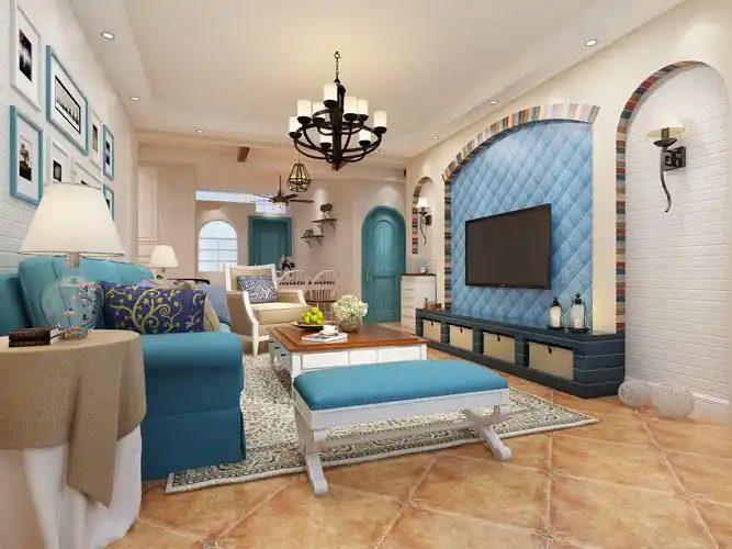 昌建誉峰地中海风格装修效果图