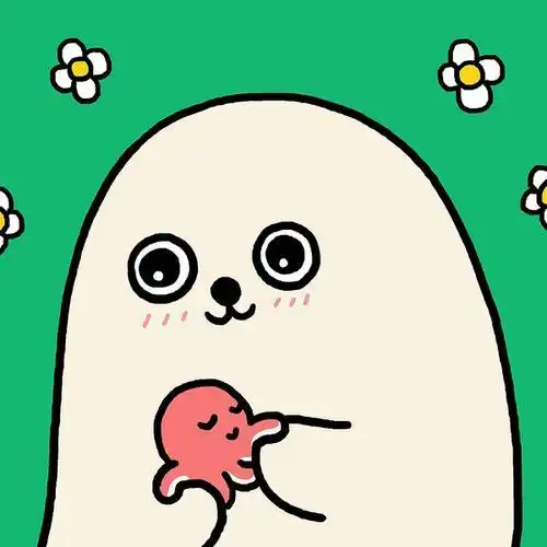 很萌的海豹头像可爱的小海豹情侣头像