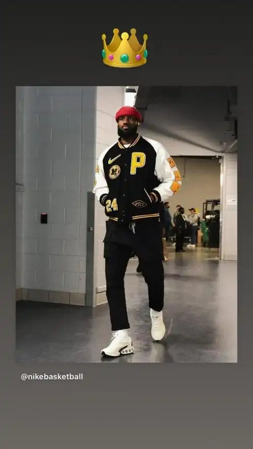 詹姆斯更新ins晒出自己今日穿搭:95|詹姆斯|湖人|雄鹿_新浪新闻