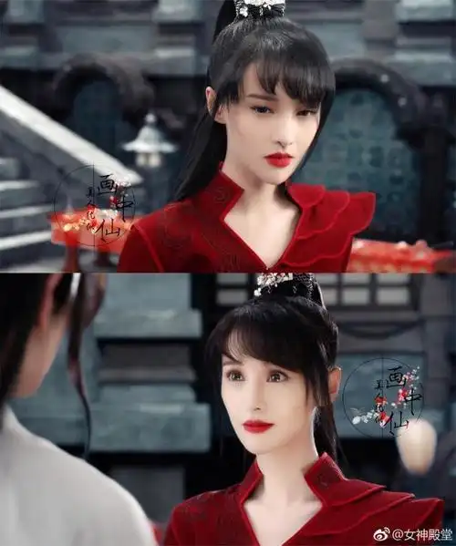 郑爽微微一笑很倾城非常漂亮的贝微微