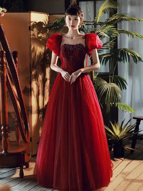 超美高级贵族款成人礼服