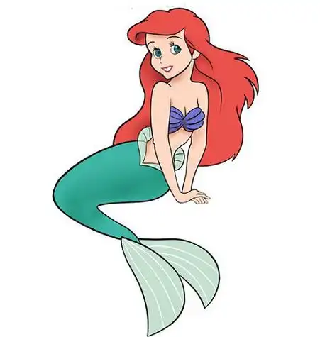 美人鱼公主简笔画怎么画 美人鱼简笔画步骤