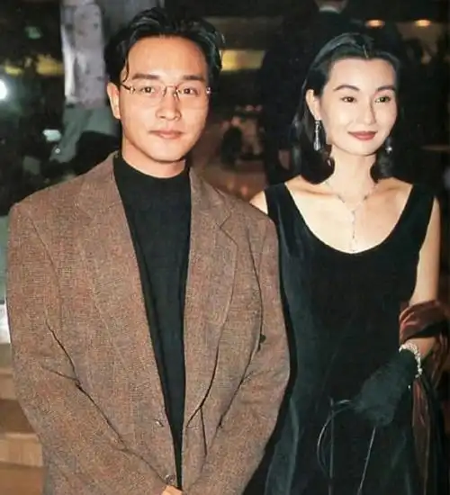 一些张国荣可爱的合照