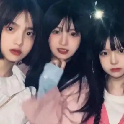 闺蜜头像三人三张配对真人高清图片_闺蜜姐妹女生头像_头像屋