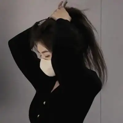 加柏林 口罩女头_女生头像_我要个性网