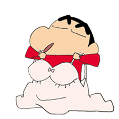 蜡笔小新社会摇动图表情