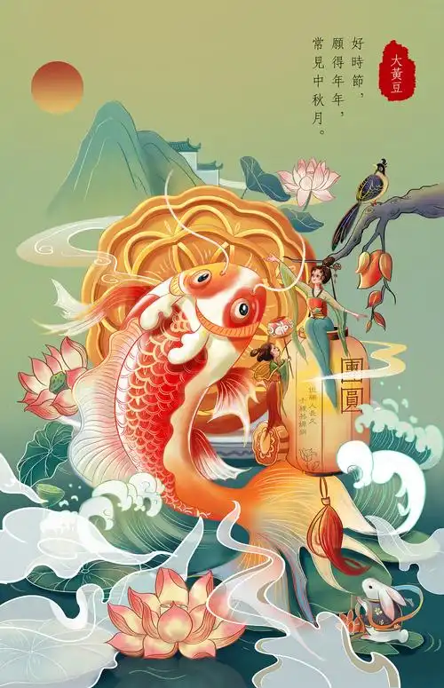 桐门国风场景插画汇总——传统节日篇