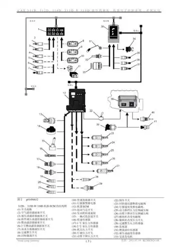 卡特catd系列挖掘机电路pdf