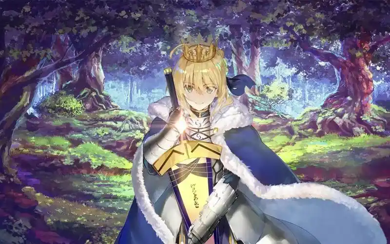 【wallpaper engine】吾王saber 壁纸