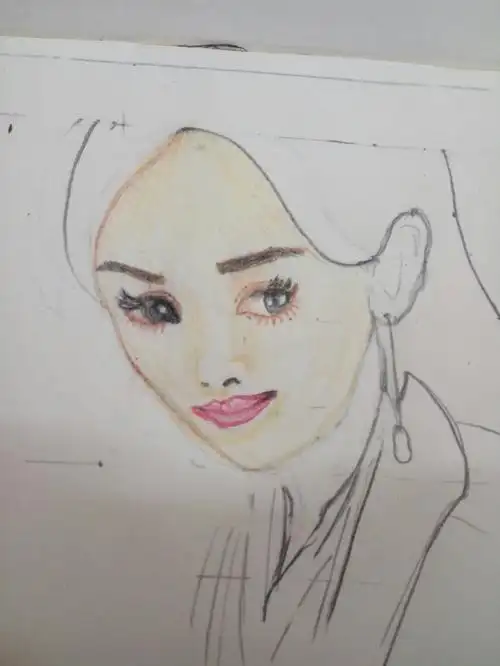 临摹twentytwo之白浅