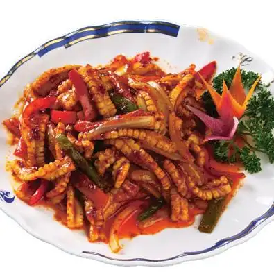 辣炒鱿鱼丝-韩国料理