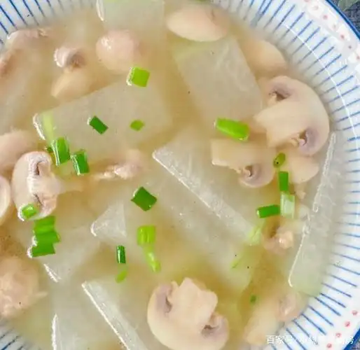 你们喜欢喝这款冬瓜口蘑素汤?(所有图片来自网络) 举报/反馈