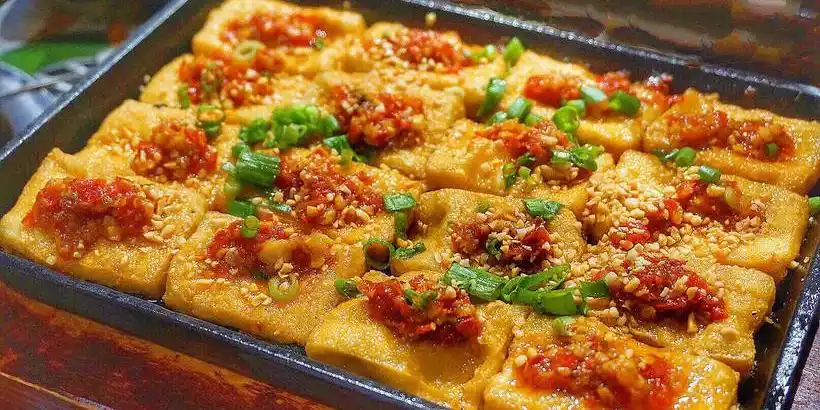 空气炸锅做的包浆豆腐!一口爱上!_手机搜狐网