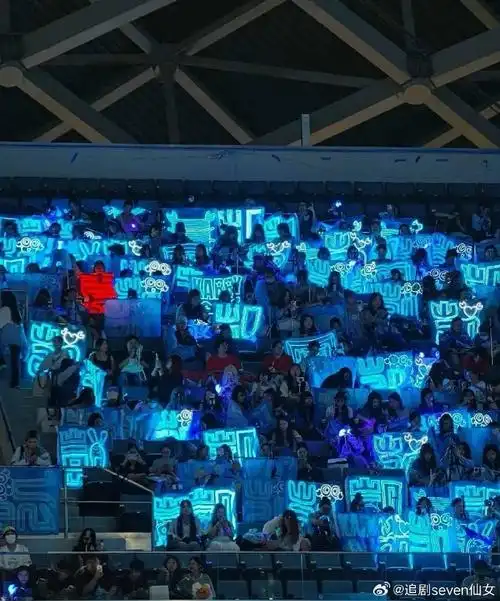 王俊凯粉丝好牛啊,nba现场一片蓝海,星光大赏2.0来了