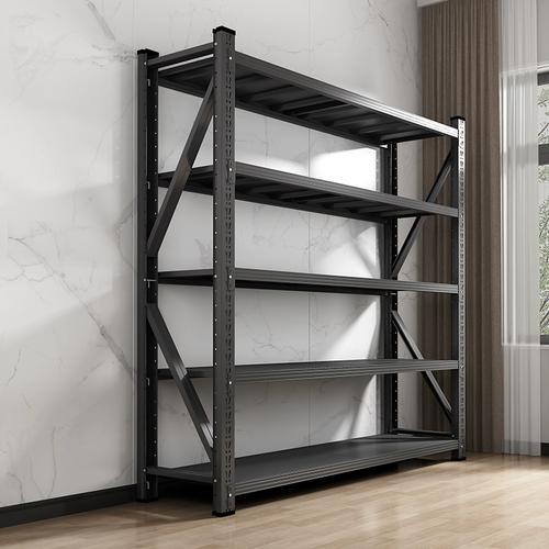 货架置物架落地多层仓储仓库储物架家用地下室储藏室收纳架铁架子