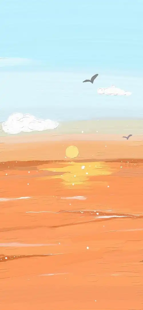 油画质感手机壁纸