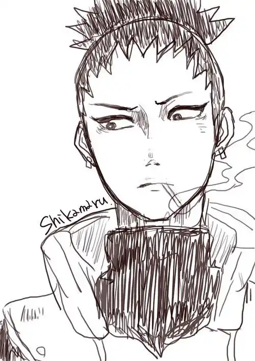 火影忍者奈良鹿丸pixiv同人图片