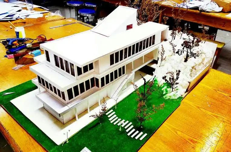 劳维尔住宅别墅模型制作