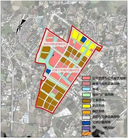 据长乐区自然资源和规划局在今年年初的官方信息显示,阳光学院滨海