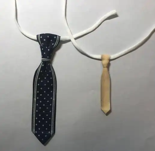 娃衣简易领带教程织带十分钟小手工