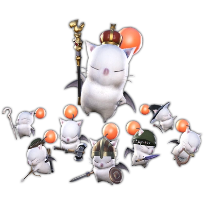 ac:哭笑]莫古力(moogle)是ff系列的经典吉祥物,最早出现在ff3中