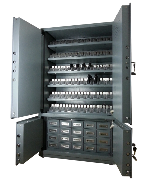 智慧安防枪弹一体化管控指静脉智能枪弹柜