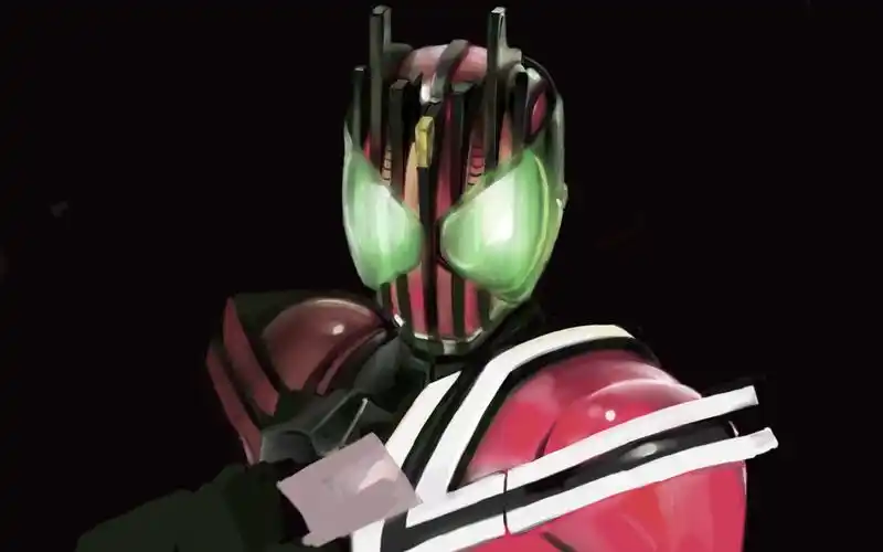 假面骑士帝骑 decade procreate厚涂