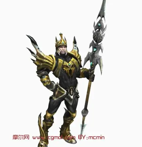 德玛西亚皇子3d模型,lol英雄联盟