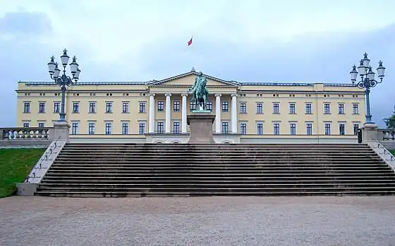 皇宫,奥斯陆,挪威,建筑