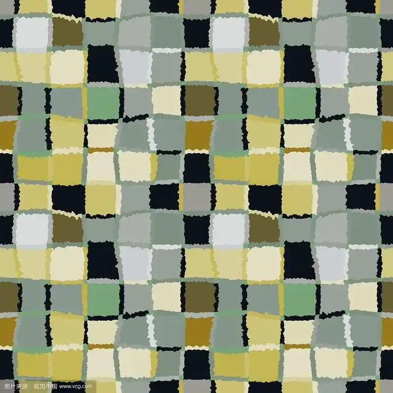 无缝几何马赛克格子图案