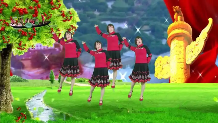 广场舞《我从草原来》旋律醉人,动感欢快时尚大方