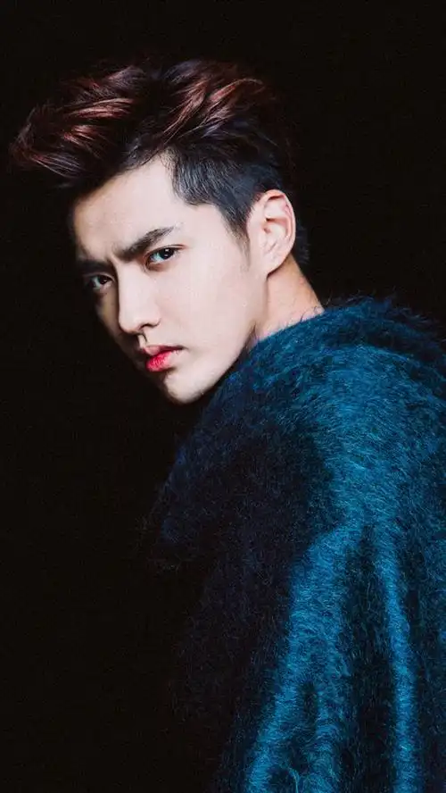 帅气小鲜肉男明星吴亦凡手机图片桌面壁纸