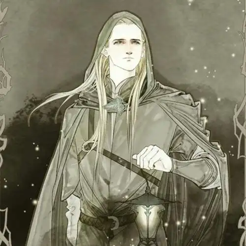 基友头像头像霍比特人瑟兰迪尔小叶子