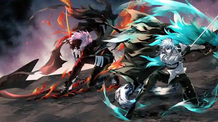 明日方舟 梅菲斯特 银灰5k壁纸