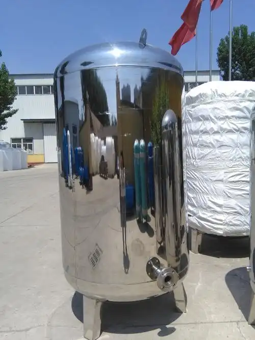 张家口立式304不锈钢 500升小型家用无塔供水器 (压力罐)
